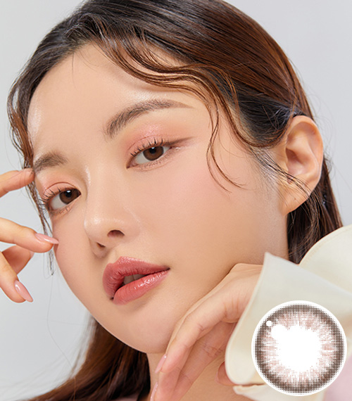 【2週間/乱視用】 トリカ アラモード チョコ ブラウン (1箱2枚)2