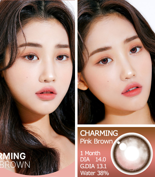 【2週間/ピンク ブラウン】 トリカ チャーミング (1箱2枚)3