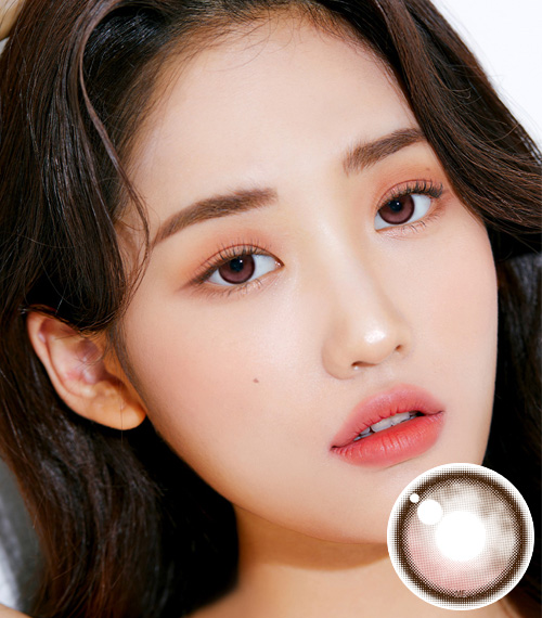 【1ヶ月/乱視用】 トリカ チャーミング ピンク ブラウン (1箱2枚)2