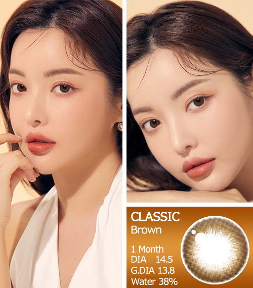 【2週間/乱視用】 トリカ クラシック ブラウン (1箱2枚)3