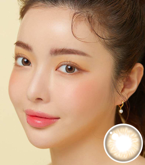 【1ヶ月/ブラウン】 トリカ フラッペ (1箱2枚)2