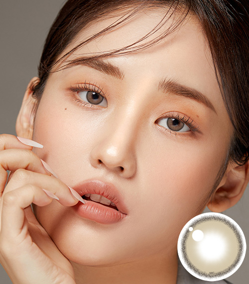 【6ヶ月/乱視用】 トリカ モネ ベージュ ブラウン2