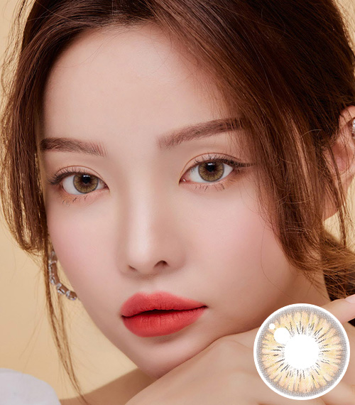 【1ヶ月/乱視用】 トリカ シャーベット ブラウン (1箱2枚)2