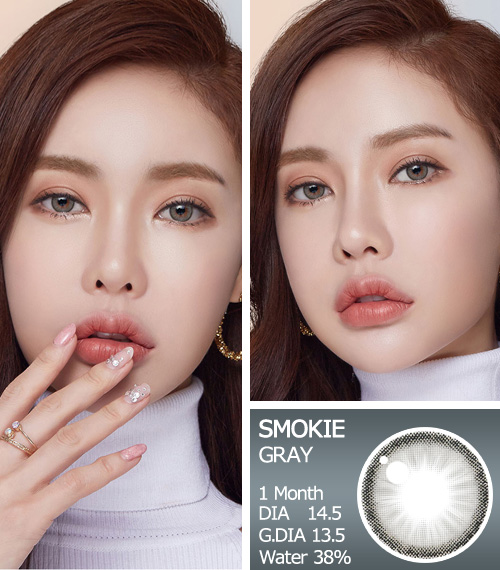 【1ヶ月/乱視用】 トリカ スモーキー グレー (1箱2枚)3