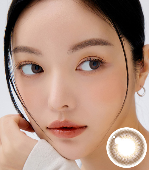 【1ヶ月/ブラウン】 トリカ テディ (1箱2枚)2