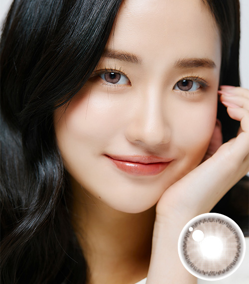 【1ヶ月/チョコ ブラウン】 トリカ ジェキー (1箱2枚)2