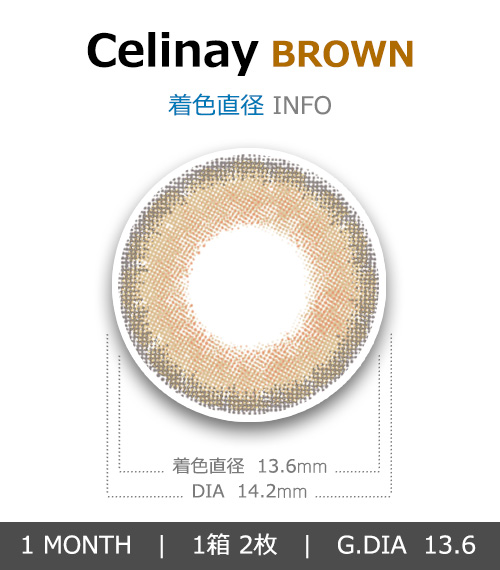 [1 Month/ブラウン] シェリーネイ (1箱 2枚)4