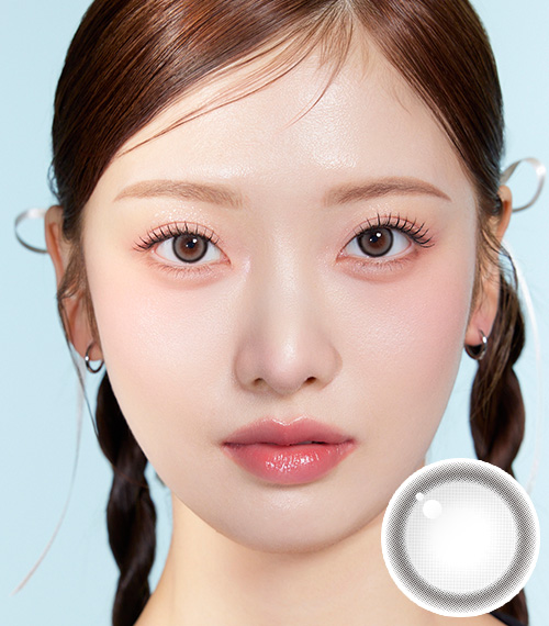 [1 Month/グレー] グリー (1箱 2枚)2