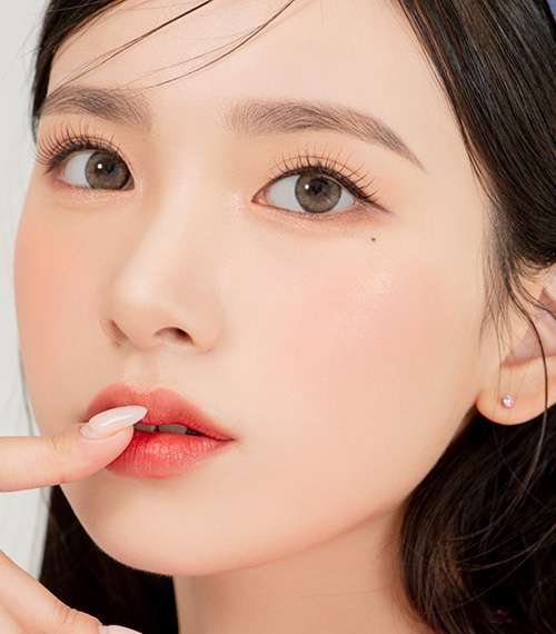 [1 Month/ブラウン] アイウィ ハロー (1箱 2枚)3