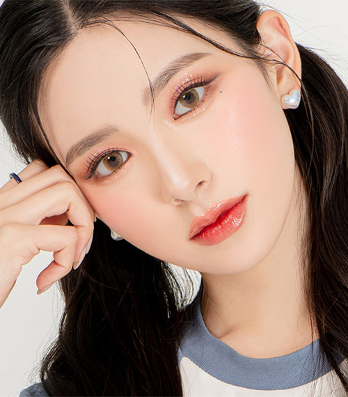 [1 Month/ヘーゼル] アイウィ ハロー (1箱 2枚)3