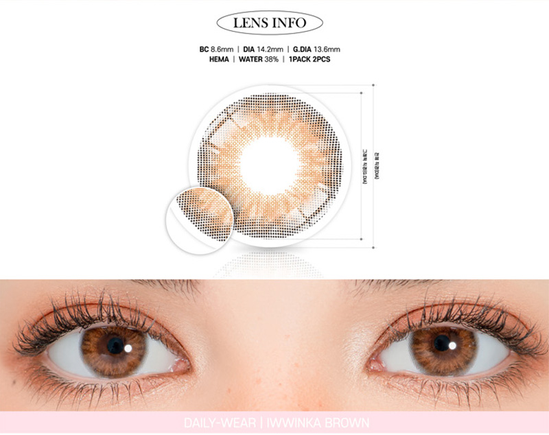 [1 Month/ブラウン] アイウイングカー (1箱 2枚)