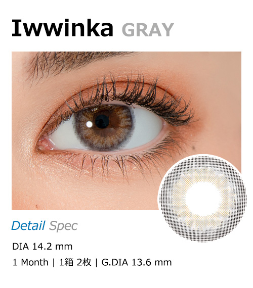 [1 Month/グレー] アイウイングカー (1箱 2枚)1