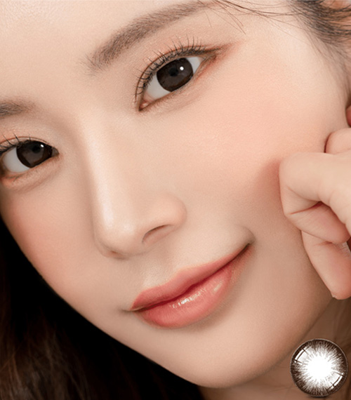 [1 Month/チョコ] アイウィニー シリコン (1箱 2枚)5