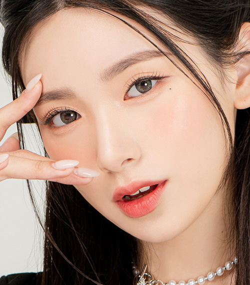 [1 Month/グレー] アイウィッチー シリコン (1箱 2枚)3