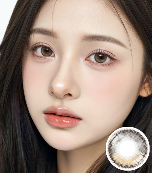 [1 Month/ブラウン] プラネット スペース シリコン (1箱 2枚)2