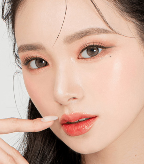 [1 Month/ブラウン] シェアリング シリコン (1箱 2枚)3