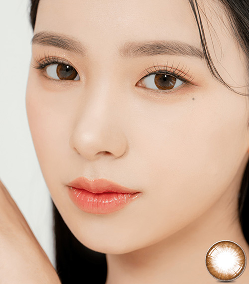 [1 Month/ブラウン] アイウィ スナッグ (1箱 2枚)5