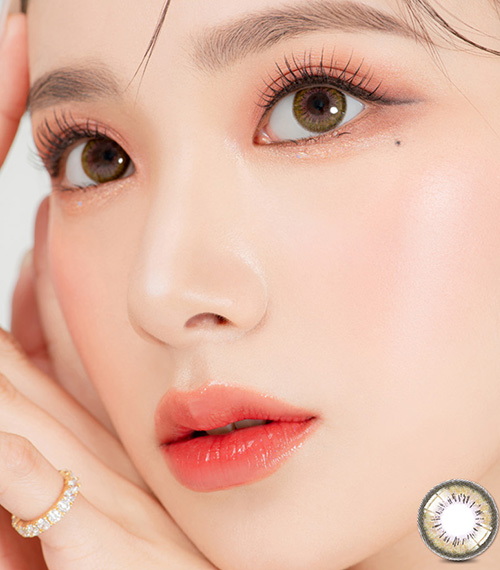 [1 Month/グリーン] スペル シリコン (1箱 2枚)5