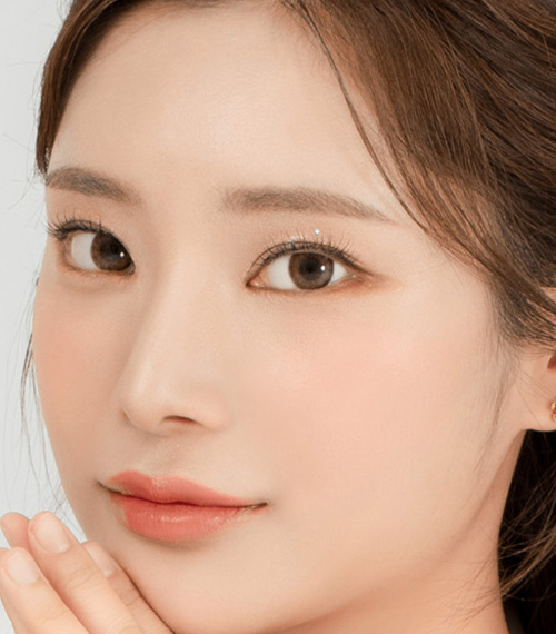 [1 Month/ブラウン] スターニング シリコン (1箱 2枚)3