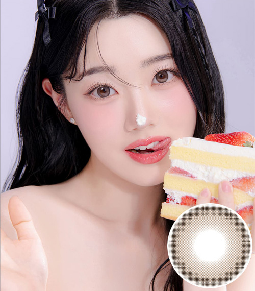 [1 Month/アッシュ チョコ] シュガークリーム (1箱 2枚)3