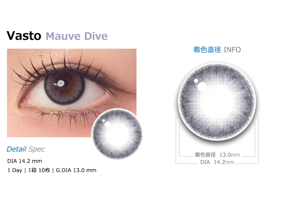 [1 Day/モーブ ダイブ] バスト (1箱 10枚)