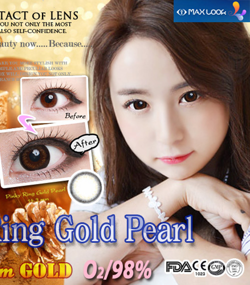 [ゴール/Gold] ピンキ リング ゴールドパール3