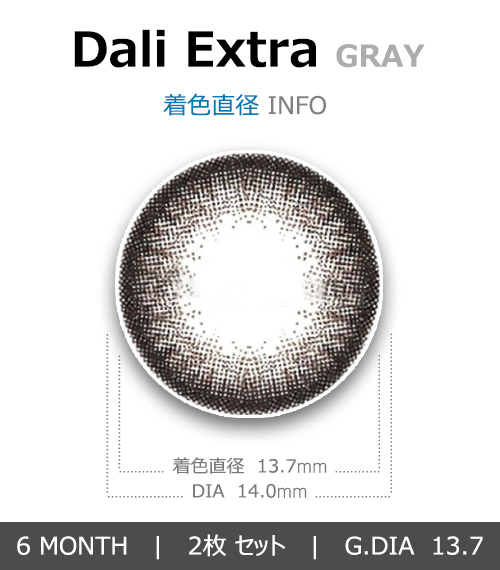 [乱視用/グレー] ダリエクストラ4