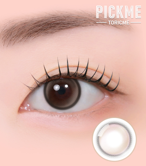 【期間選択/乱視用】 トーリックミー・ビジュミウォーター チョコ1