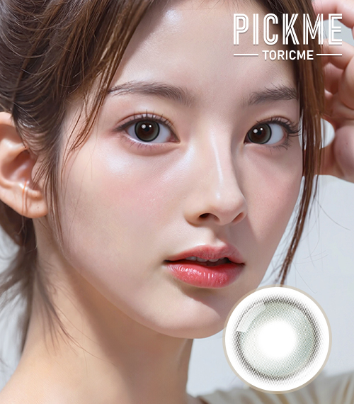 【期間選択/乱視用】 トーリックミー・ビジュミウォーター オリーブ2