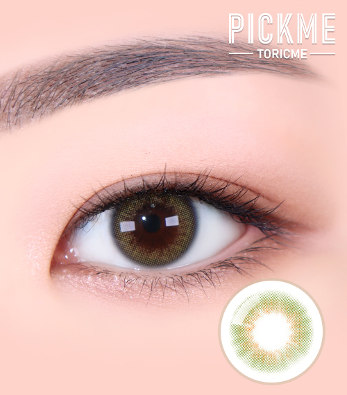 【期間選択/乱視用】 トーリックミー・ルチェ オリーブ1