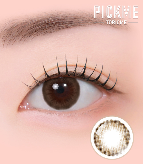 【期間選択/乱視用】 トーリックミー・シュガー ブラウン1