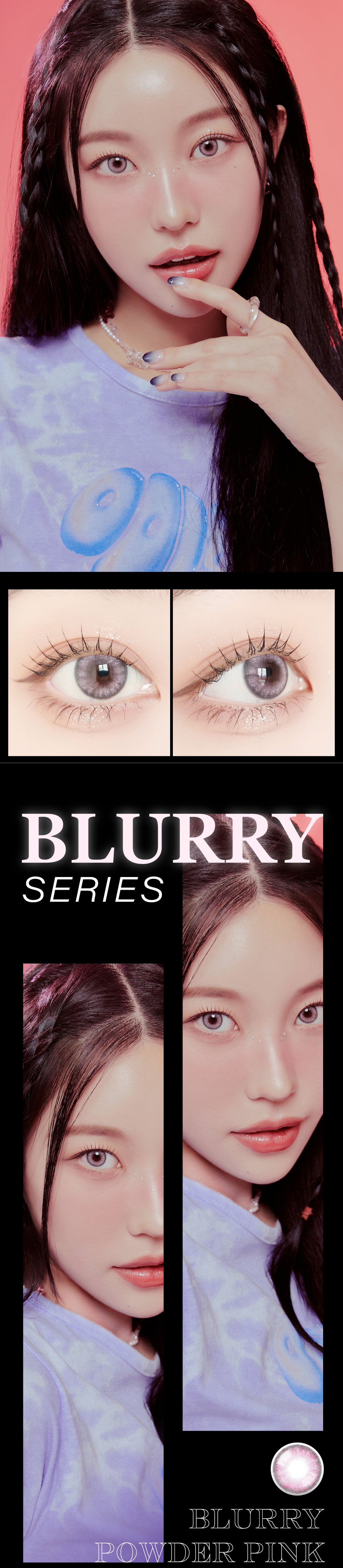 [1 Month/パウダー ピンク] ブラリー