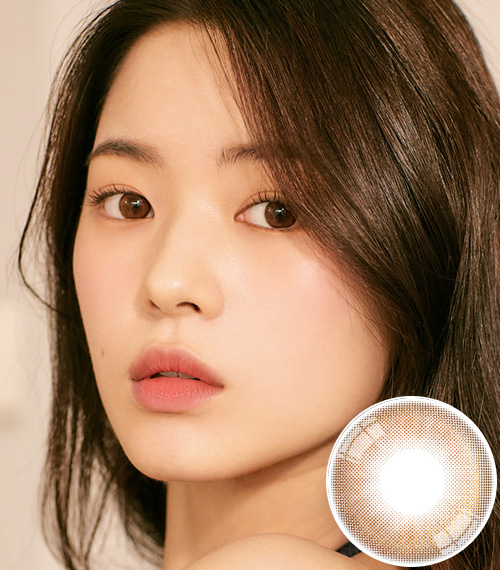 [1 Day/ピッチ ブラウン] カラーピック トーン シリコン (1箱 10枚)2