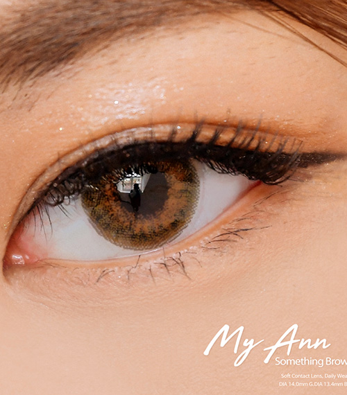 [1 Month/ブラウン] マイアン サムシング (1箱 2枚)5