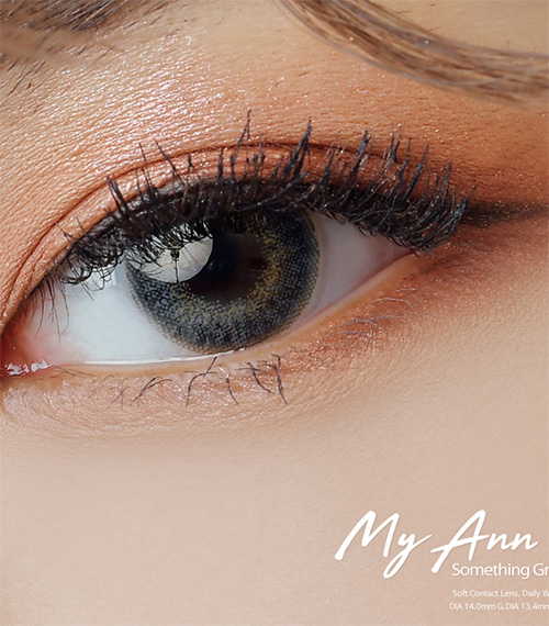 [1 Month/グレー] マイアン サムシング (1箱 2枚)5