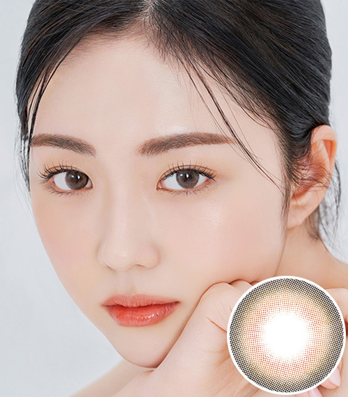 [1 Month/ミルク ブラウン] モブ (1箱 2枚)2