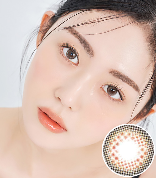 [1 Month/ミルク ブラウン] モブ (1箱 2枚)3