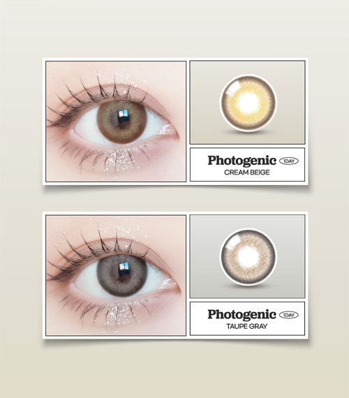 [1 Day/ベージュ] フォトジェニック (1箱 10枚)5