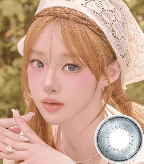 [1 Day/ブルー] シュシュ ワンデー (1箱 10枚)2