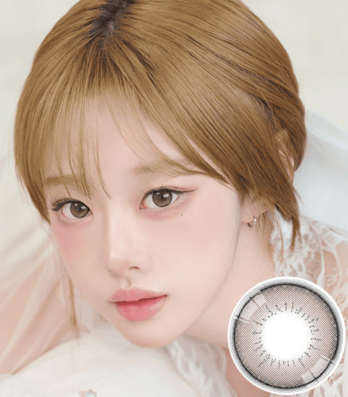 [1 Day/ブラウン] シュシュ ワンデー (1箱 10枚)2