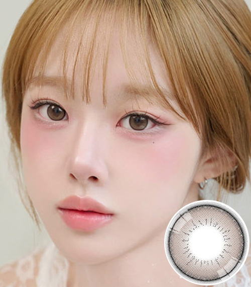 [1 Day/ブラウン] シュシュ ワンデー (1箱 10枚)3