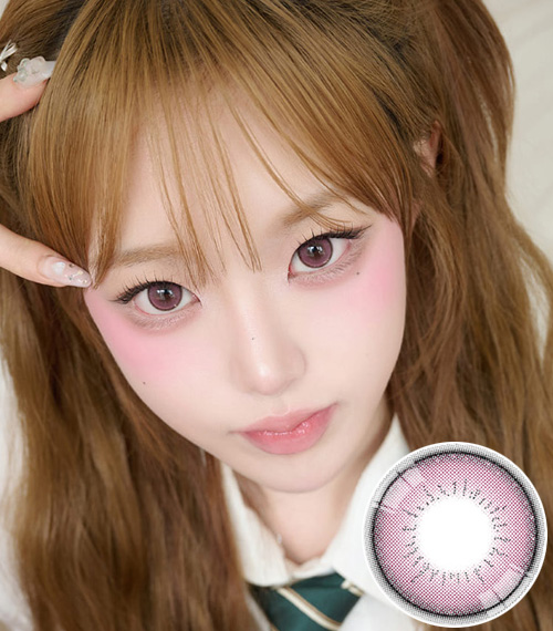 [1 Day/ピンク] シュシュ ワンデー (1箱 10枚)2