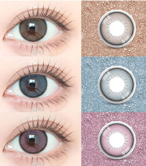 [1 Month/ブルー] シュシュ (1箱 2枚)5