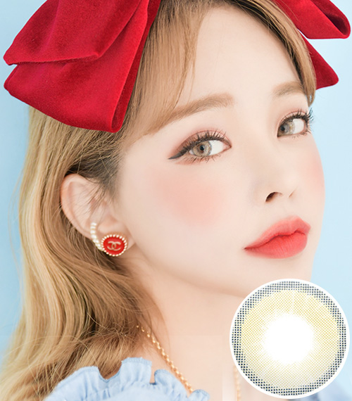 [1 Month/クリーム ベージュ] シルエット2 (1箱 2枚)2