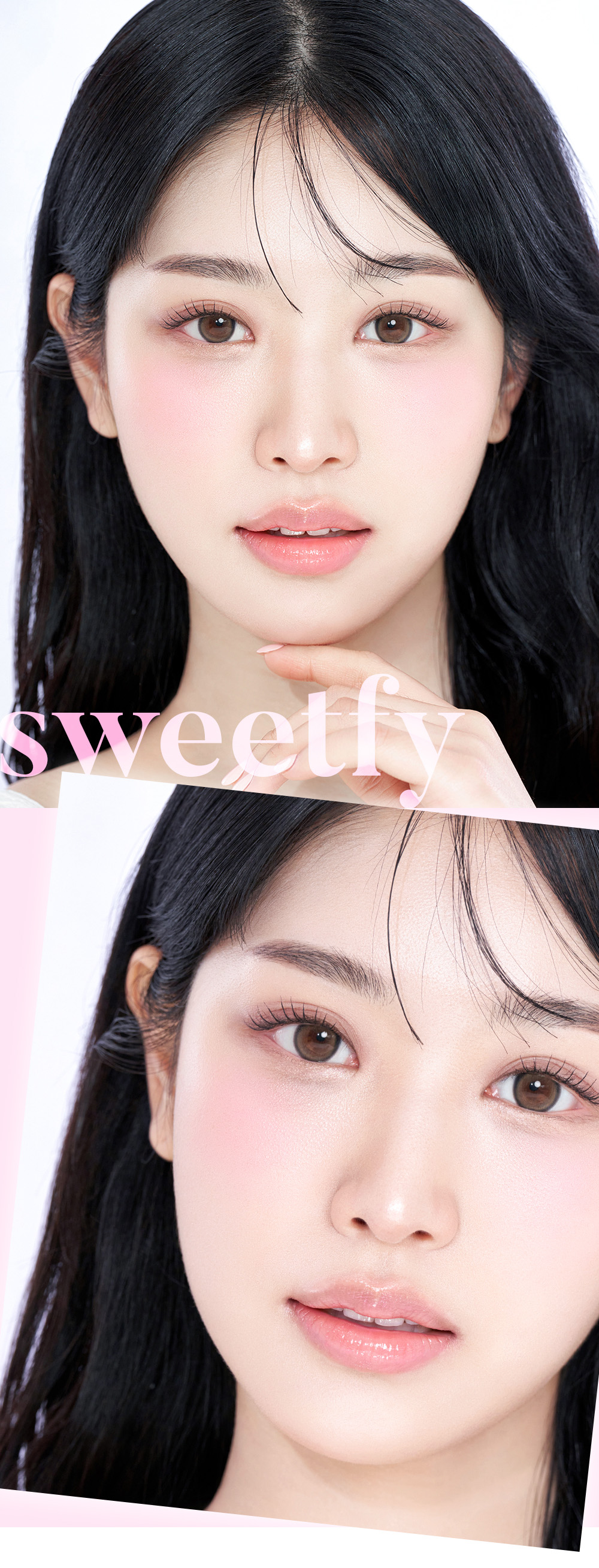 [1 Month/ブラウン] スウィートフィー (1箱 2枚)