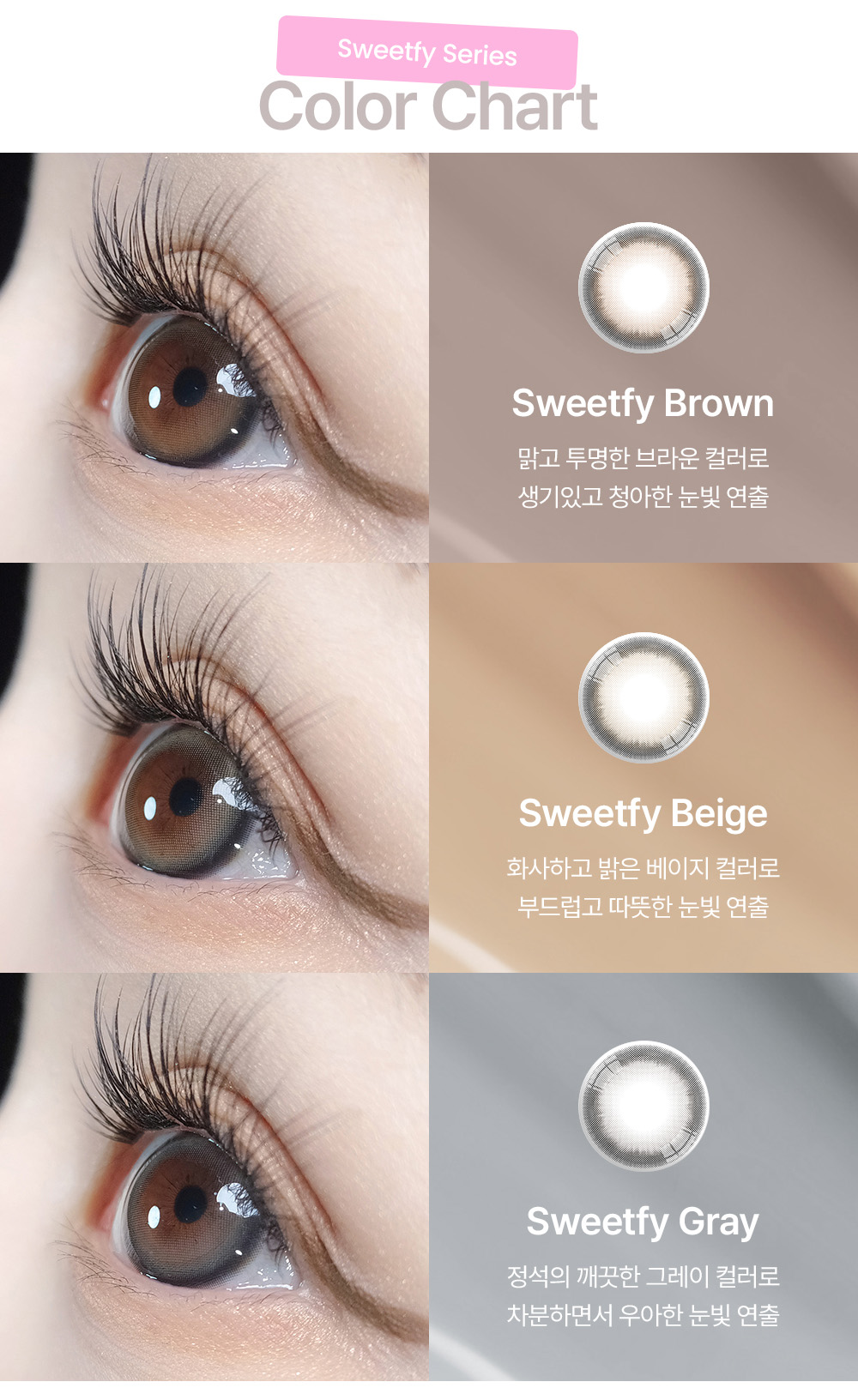 [1 Month/ベージュ] スウィートフィー (1箱 2枚)