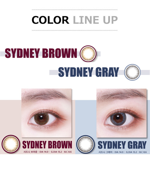 [1 Day/ブラウン] シドニー(1箱 10枚)5