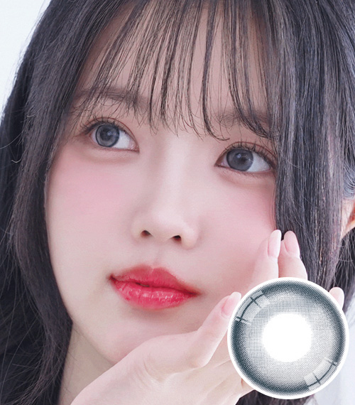 [1 Month/グレー] テディベア オーロラ  (1箱 2枚)2