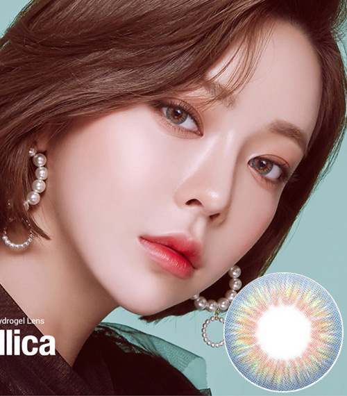 [1 Month/ブルー] ベリカ シリコン (1箱 2枚)2