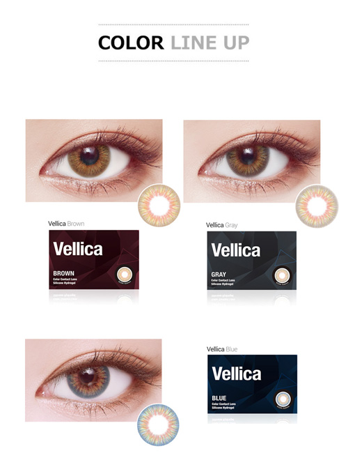 [1 Month/ブルー] ベリカ シリコン (1箱 2枚)5